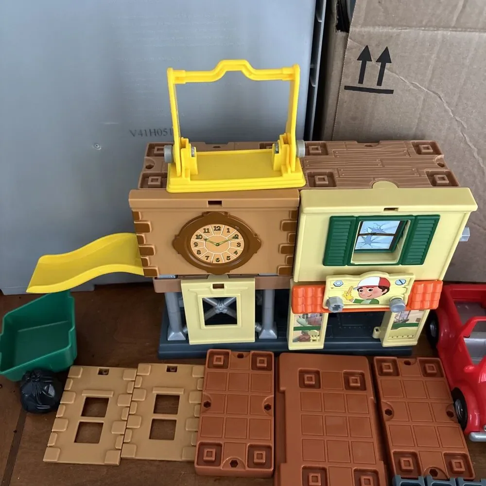 Fisher Price Handy Manny's Workshop Playset And Toolbelt